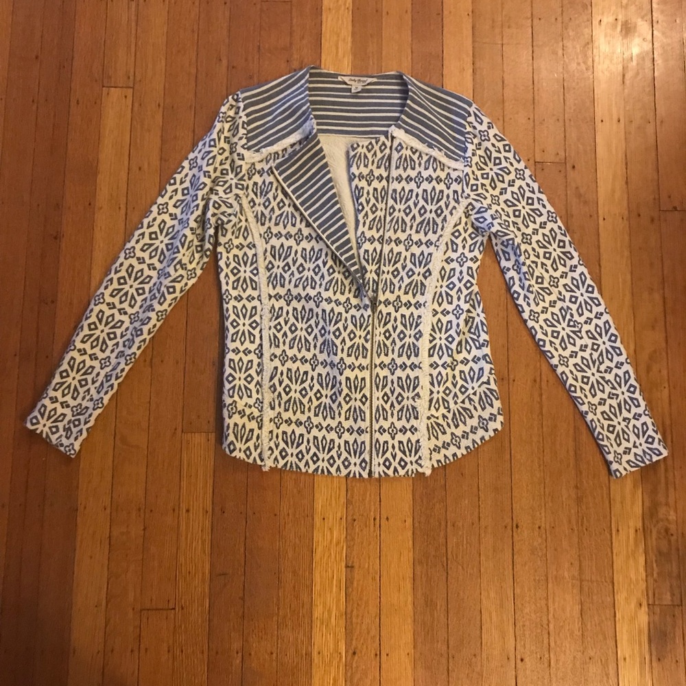 Cotton patterned jacket